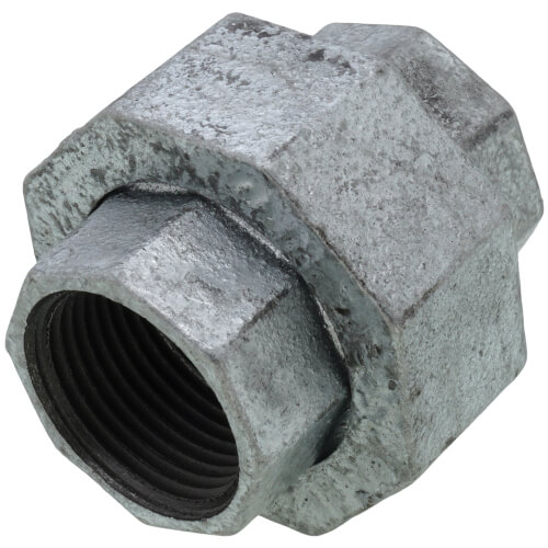 1" Galvanized Malleable Union