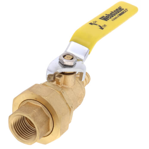 Main product image of 1/2" PEX Crimp x FNPT Union Ball Valve (Lead Free)