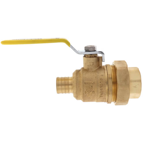 Main product image of 1" PEX Crimp x FNPT Union Ball Valve (Lead Free)