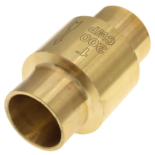 Main product image of 1" Sweat Spring Loaded Check Valve, Lead Free