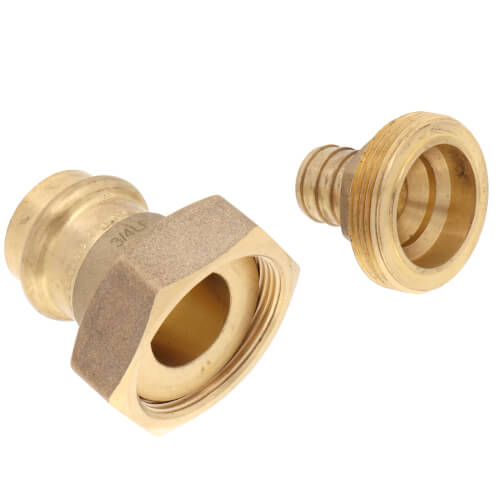 Main product image of 3/4" Press × PEX Crimp Transition Union (LF)