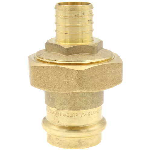 Main product image of 1" Press × PEX Crimp Transition Union (LF)