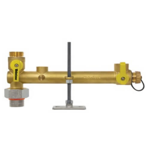 H21653W stone H21653W 3/4" FIP Union x MIP ProPal Dielectric Water Heater Supply Valve