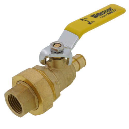 Main product image of 1/2" Expansion PEX x FNPT Union Ball Valve (Lead Free)