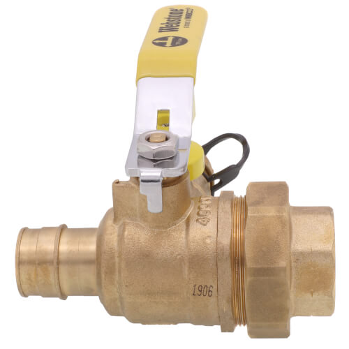 Main product image of 1" Expansion PEX x FNPT Union Pro-Pal Ball Valve w/ Drain & Reversible Handle (Lead Free)
