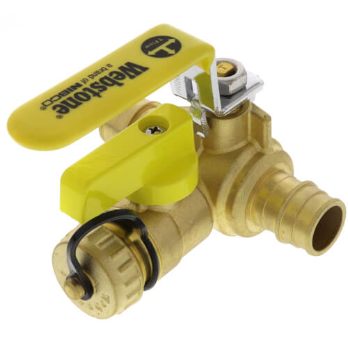 H30613W stone H30613W 3/4" Expansion PEX ProPal Ball Valve w
