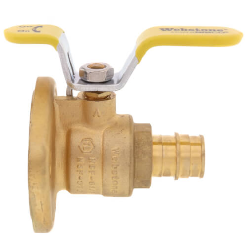 Main product image of 3/4" Expansion PEX Full Port Forged Brass Uni-Flange Isolator Flange w/ Rotating Flange (Lead Free)