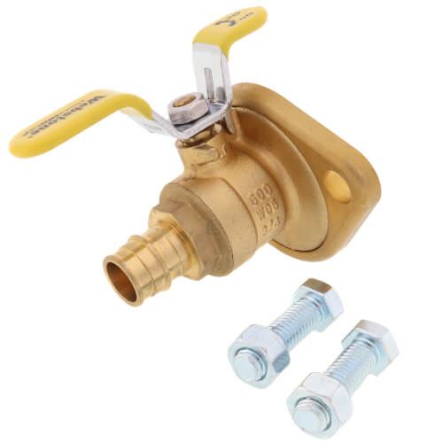Main product image of 3/4" Expansion PEX Full Port Forged Brass Uni-Flange Isolator Flange w/ Rotating Flange (Lead Free)