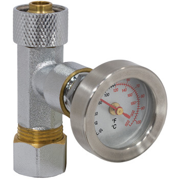 Main product image of 3/8" x 9/16 Temp Gauge & Fitting