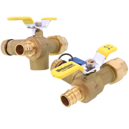 Main product image of 3/4" Expansion PEX Isolator E-X-P E2 Tankless Water Heater Service Valve Kit (Lead Free)