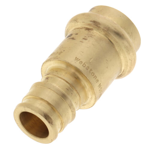 Main product image of 1/2" Expansion PEX x Copper Press Brass Adapter (Lead Free)