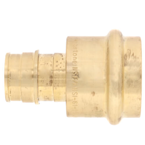 Main product image of 1" x 3/4" Copper Press x Expansion PEX Brass Adapter (Lead Free)