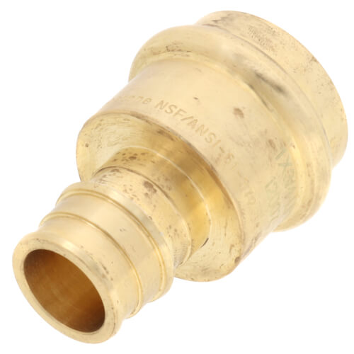 Main product image of 1" x 3/4" Copper Press x Expansion PEX Brass Adapter (Lead Free)