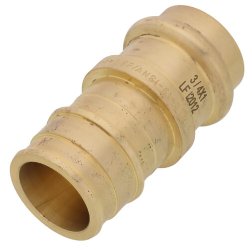 Main product image of 3/4" x 1" Copper Press x Expansion PEX Brass Adapter (Lead Free)