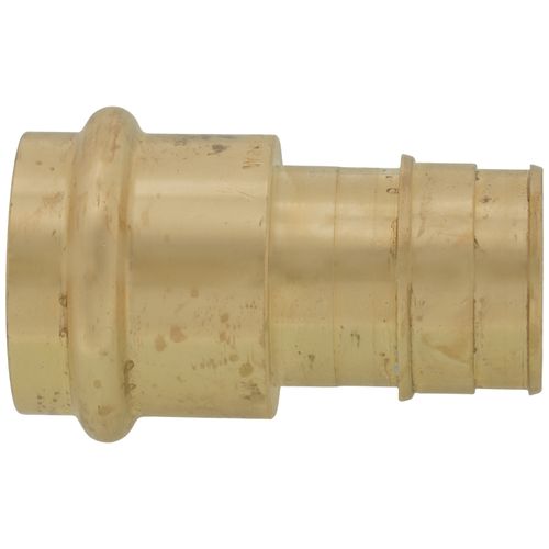 Main product image of 1" Expansion PEX x Copper Press Brass Adapter (Lead Free)
