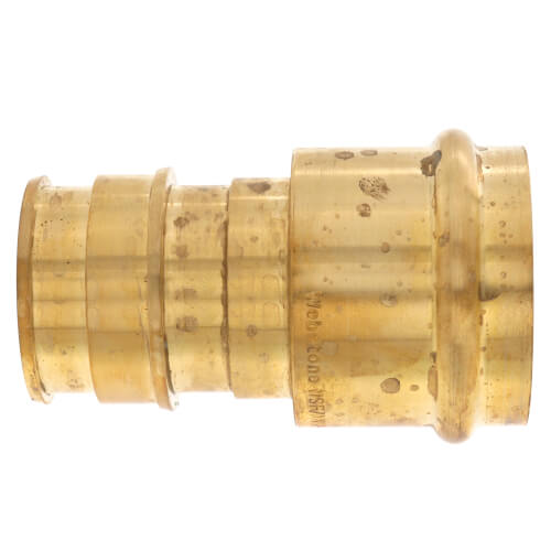 Main product image of 1-1/4" Expansion PEX x Copper Press Brass Adapter (Lead Free)