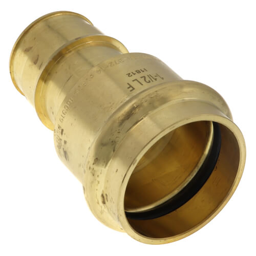 Main product image of 1-1/2" Expansion PEX x Copper Press Brass Adapter (Lead Free)