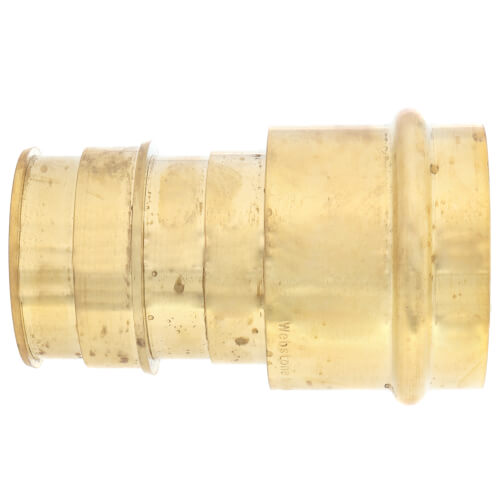 Main product image of 2" Expansion PEX x Copper Press Brass Adapter (Lead Free)