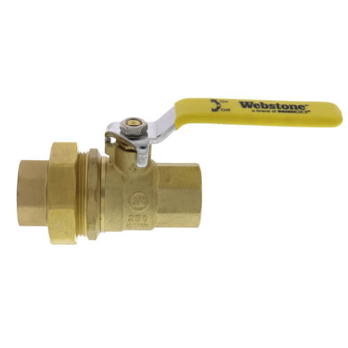 Main product image of 3/4" Threaded x FNPT Union Full Port Ball Valve (Lead Free)