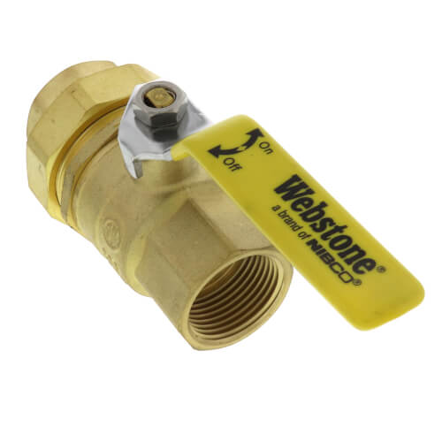 Main product image of 1" Threaded x FNPT Union Full Port Ball Valve (Lead Free)