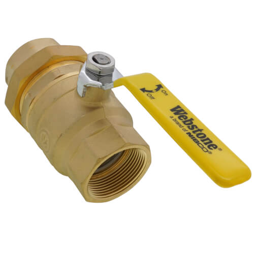 Main product image of 1-1/2" Threaded x FNPT Union Full Port Ball Valve (Lead Free)