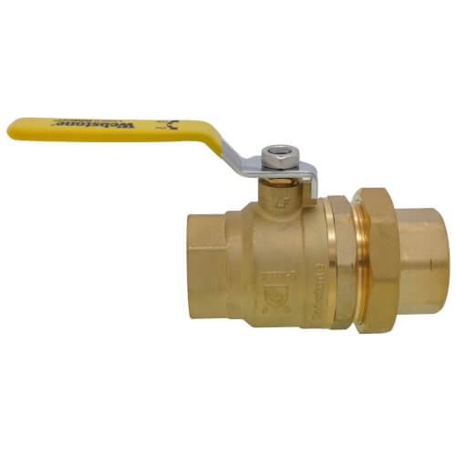 Main product image of 1-1/2" Threaded x FNPT Union Full Port Ball Valve (Lead Free)