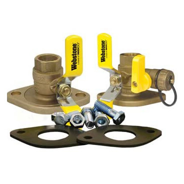 Main product image of 1-1/4" Threaded x Rotating Flange High Velocity Isolator Circulator Pump Install Kit (LF)