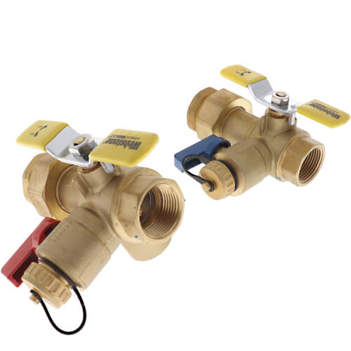 Main product image of 1" IPS Isolator E-X-P E2 Tankless Water Heater Service Valve Kit (Lead Free)
