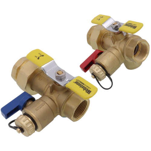 Main product image of 1" IPS Isolator E-X-P E2 Tankless Water Heater Service Valve Kit w/ 150 PSI PRV (Lead Free)