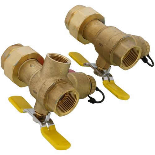 Main product image of 1" IPS Isolator E-X-P E2 Tankless Water Heater Service Valve Kit w/ 150 PSI PRV