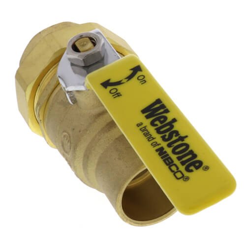 Main product image of 1" Sweat x FNPT Union Full Port Ball Valve (Lead Free)