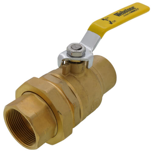 Main product image of 1-1/2" Sweat x FNPT Union Full Port Ball Valve (Lead Free)
