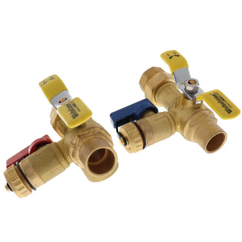 Main product image of 3/4" Sweat Isolator E-X-P E2 Tankless Water Heater Service Valve Kit (Lead Free)