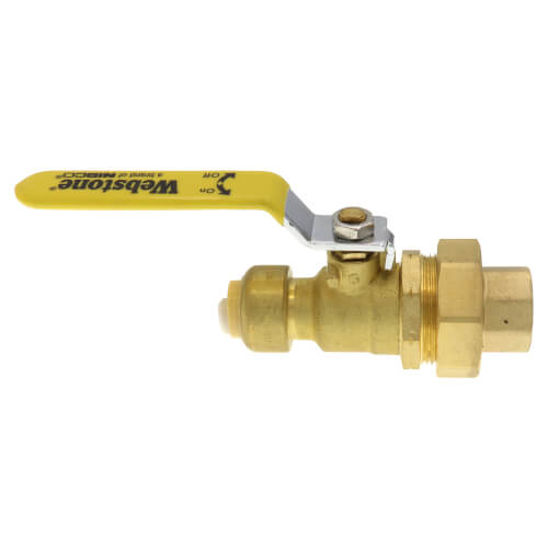 Main product image of 1/2" Push-Fit x FNPT Union Ball Valve (Lead Free)