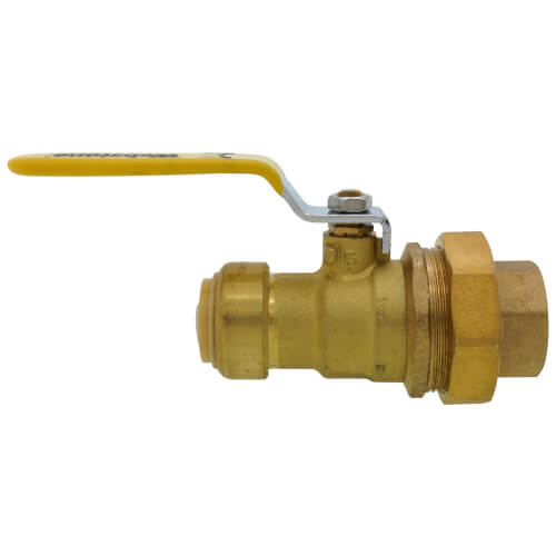 Main product image of 3/4" Push-Fit x FNPT Union Ball Valve (Lead Free)