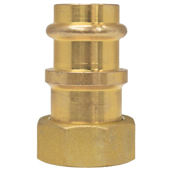 Main product image of 1/2" Press x G1 Brass Union w/ Integral Check Valve (Lead Free)