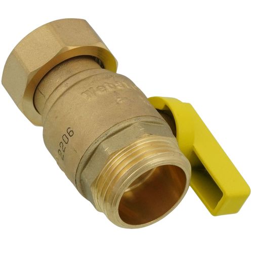 Main product image of 1" G1 Union × G1 Thread Isolation Brass Ball Valve (LF)