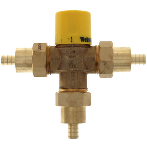 H71202W stone H71202W 1/2" PEX Crimp Brass Thermostatic Mixing