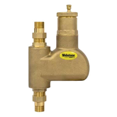 Main product image of 1" MIP Vertical Brass Air Separator