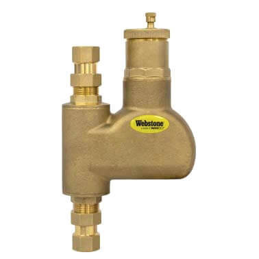 Main product image of 1" FIP Vertical Brass Air Separator