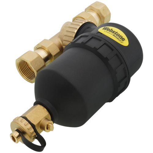 Main product image of 1" Female Threaded Brass Magnetic Boiler Filter