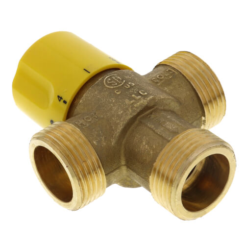Main product image of 1" Sweat Thermostatic Mixing Valve w/ Check Valve (Lead Free)
