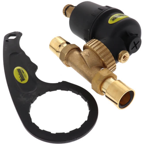 Main product image of 1" Sweat Brass Magnetic Boiler Filter