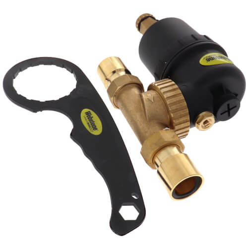 H75714 stone H75714 1" Sweat Brass Boiler Filter with