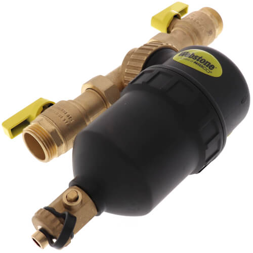 H75705 stone H75705 11/4" Sweat Brass Boiler Filter XL