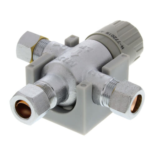 H 77201w Webstone H 77201w 38 Compression Chrome Plated Brass Thermostatic Mixing Valve W 6108