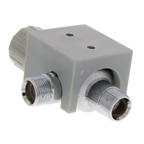 Main product image of 3/8" Compression BY-PASS Thermostatic Mixing Valve w/ Check & Gauge