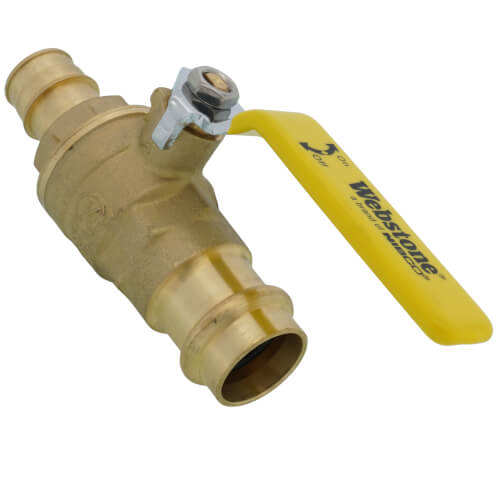 Main product image of 3/4" Expansion PEX x Copper Press Full Port Forged Brass Ball Valve (Lead Free)