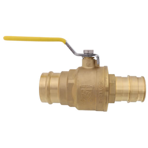 Main product image of 2" Expansion PEX x Copper Press Full Port Forged Brass Ball Valve (Lead Free)