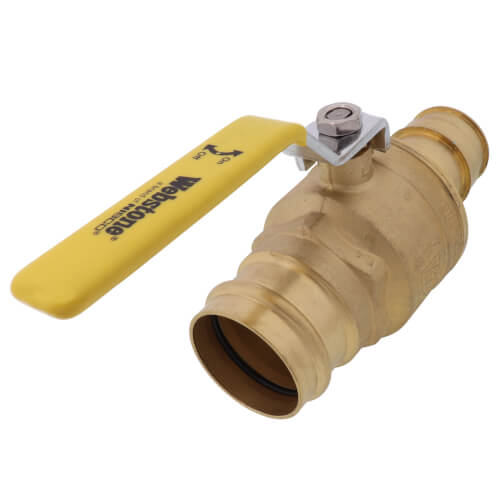 Main product image of 2" Expansion PEX x Copper Press Full Port Forged Brass Ball Valve (Lead Free)